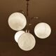 Suspension vintage en verre cascade