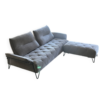 Canapé + Pouf EMERALD | By AERRE ITALIA