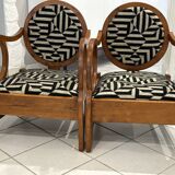 Pair of Art Deco Armchairs by Hungarian Designer Lajos Kosma 1930