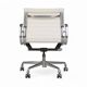 Paire blanche (2) de bases à roulettes pour chaise de bureau Herman Miller Original Eames EA335