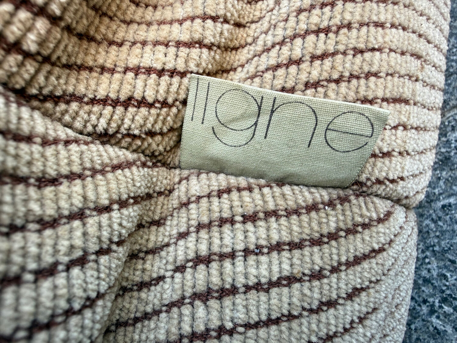 Michel Ducaroy armchair model Brigantin, Ligne Roset edition 1980.