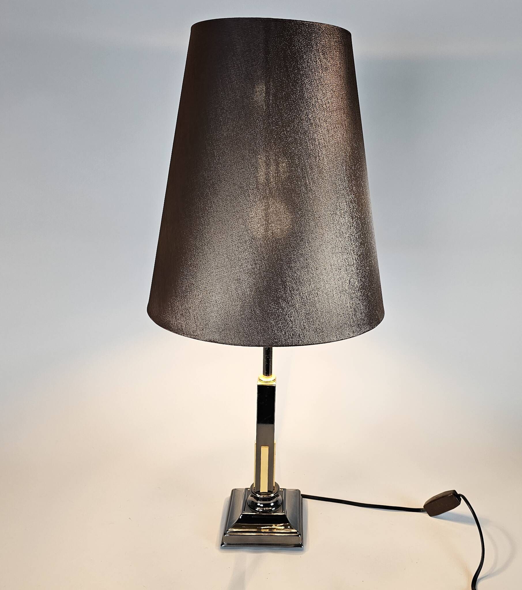 Herda - Hollywood Regency style - messing - tafellamp - années 1980