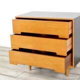 Midcentury Stag C Range Chest of Drawers by John and Sylvia Reid in Oak.  Vintage Modern / Retro / D