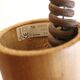 Deens design teak Domus hanglamp