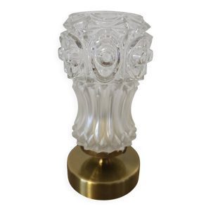 lampe vintage en verre