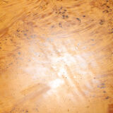 Coffee table in magnifying glass and brass