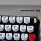 Machine à écrire Underwood 319
