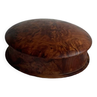 Round thuja wooden box from Maric