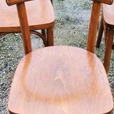 Set of 12 old Thonet bistro chairs
