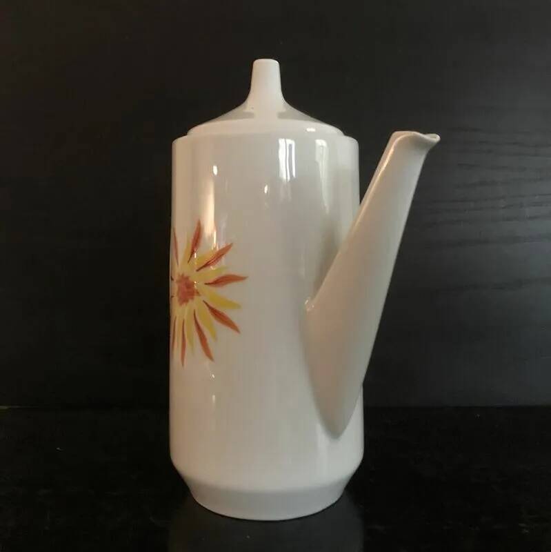 Vintage coffee pot and milk jug