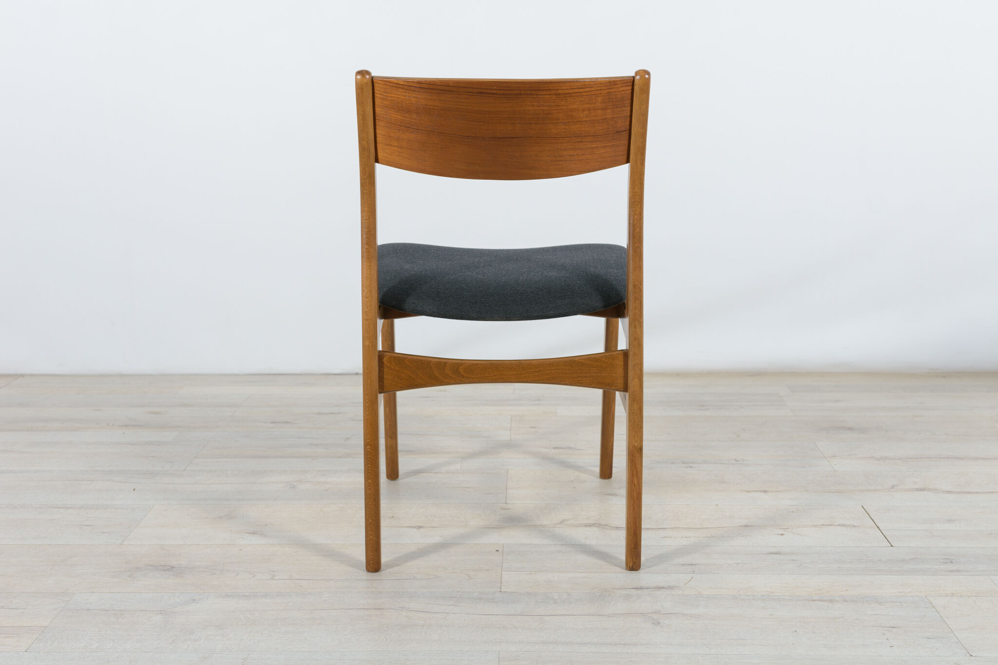 Mid-century teak dining chairs, 1960s, set of 4