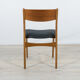 Mid-century teak dining chairs, 1960s, set of 4