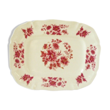 Old rectangular flat Sarreguemines Aubusson collection