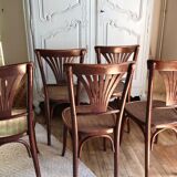 Set of 5 bistro chairs