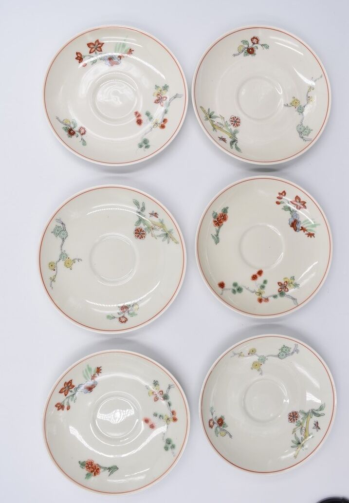 Limoges Haviland porcelain coffee service for Au Vase Etruscan chinese décor