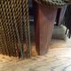Pair of green toad armchairs