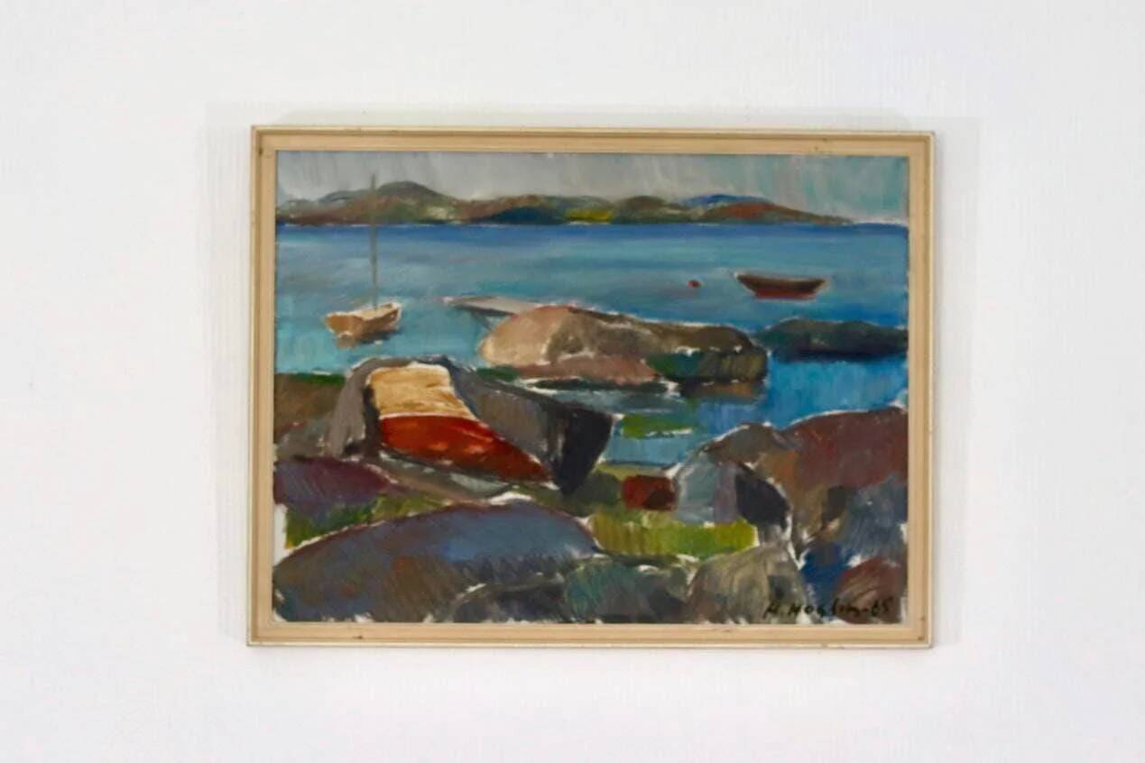 Coastal landscape by B Höglind