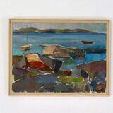 Coastal landscape by B Höglind