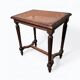 Louis XVI style piano stool in oak