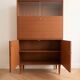 Vintage 1950s wooden secretary desk