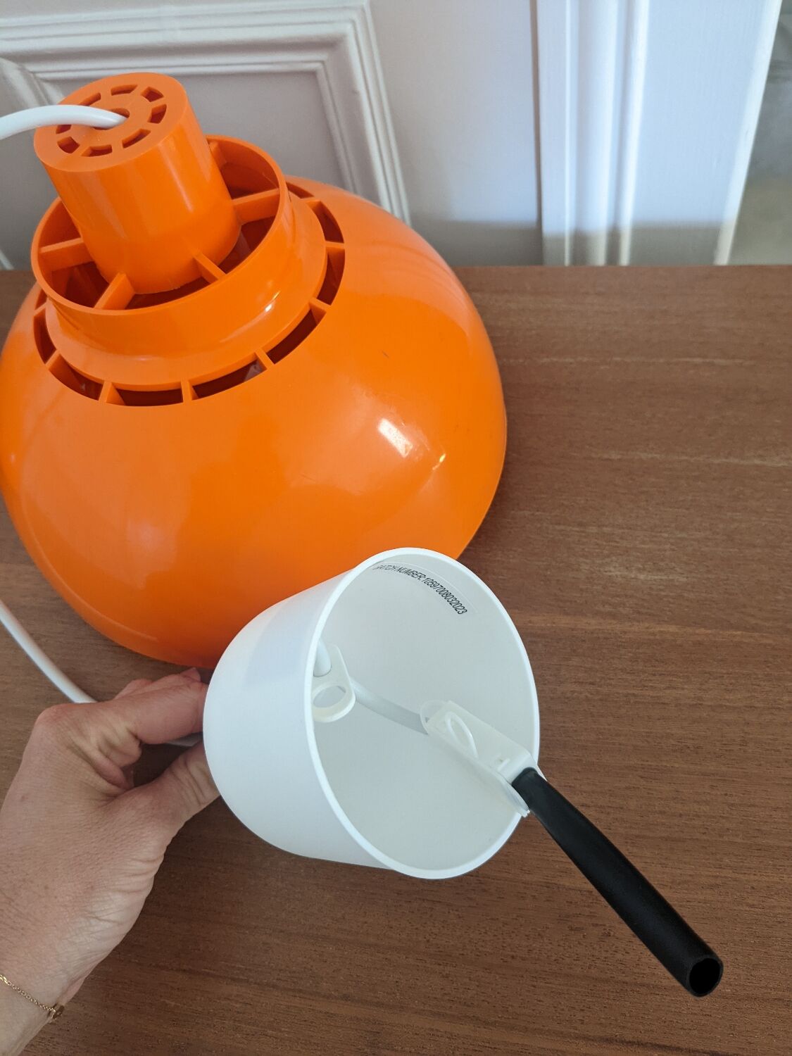 Pair of Danish Minisol pendant lights