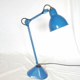 RAVEL articulated lamp, model 205 blue, Bernard Albin Gras, Clamart, France, 1932