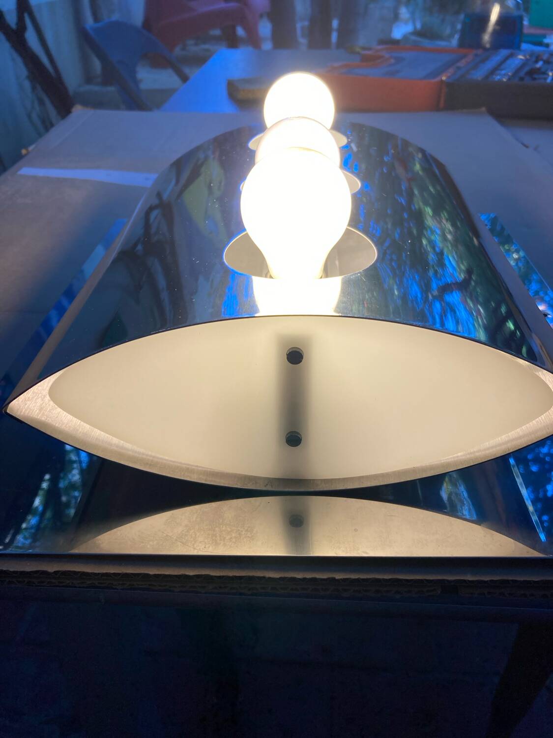 Pair of vintage 70'S Goffredo Reggiani wall lights