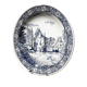 Large vintage ceramic dish