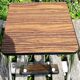 Stool with 3 steps brown