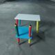 Ensemble chaise et bureau d'enfant  , Pierre Salla