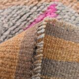 Soft Multicolor Persian Runner Rug, 83x335Cm