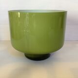 Empty pot cover pocket green glass paste