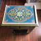 Set of 2 vintage Moroccan handcrafted bedside tables.