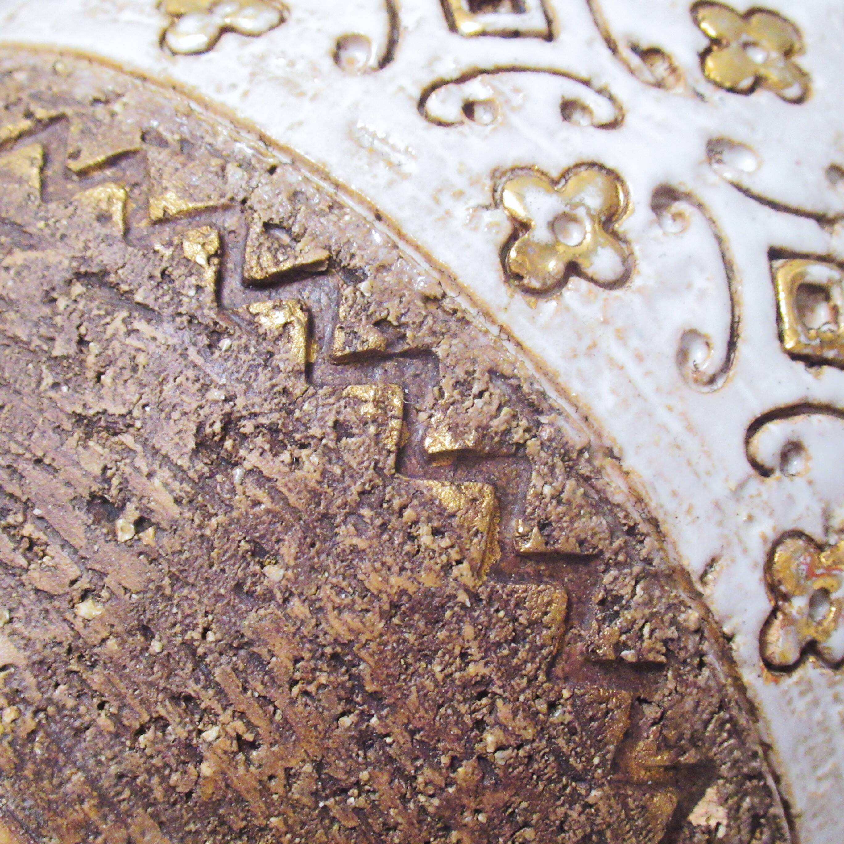 Aldo Londo Bitossi Brutalist Vase 1960s