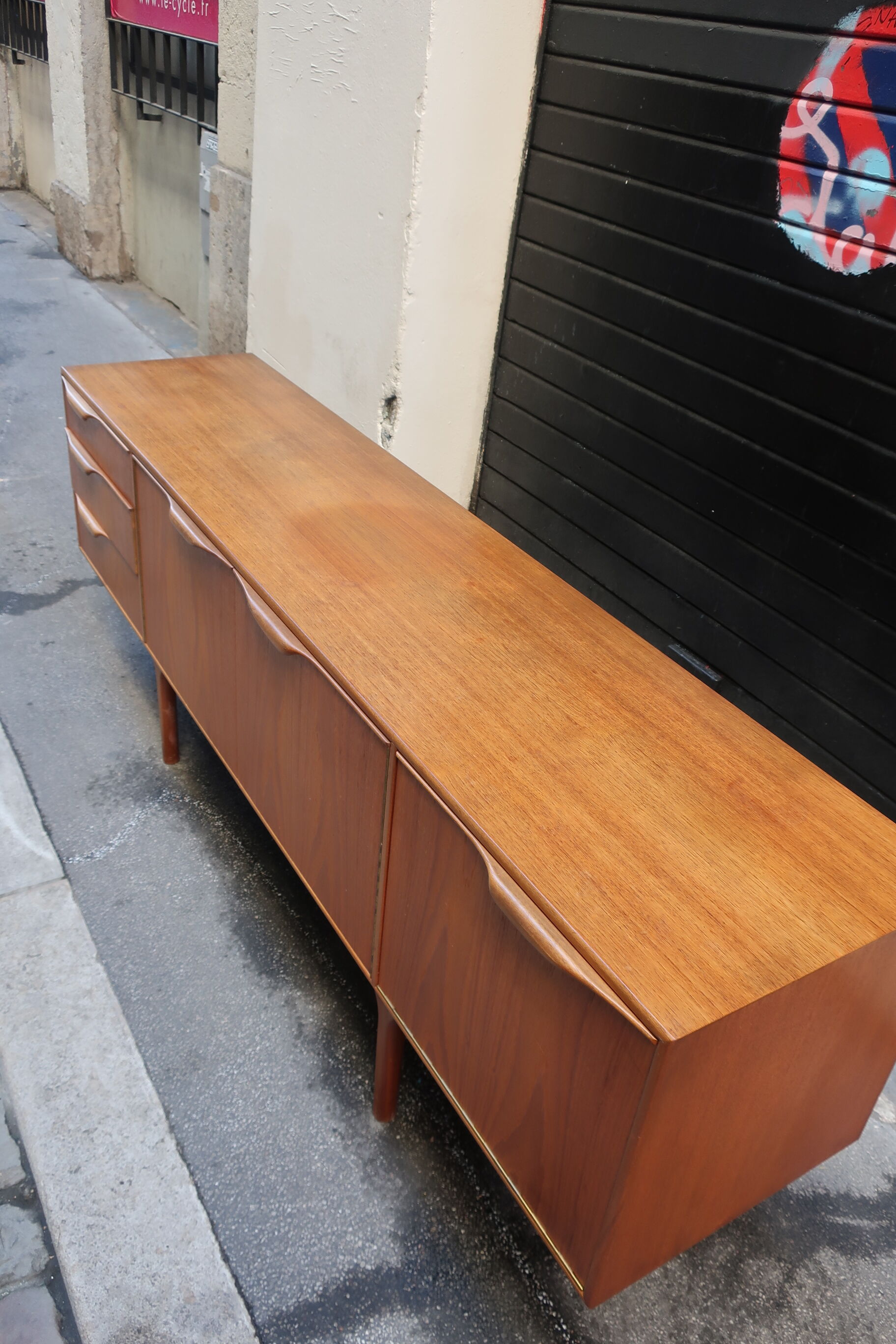 The Mcintosh teak 1960s enfilade