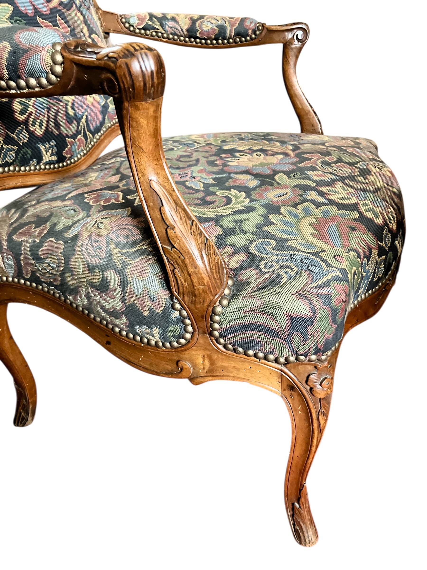 Queen's armchair from the Louis XV period