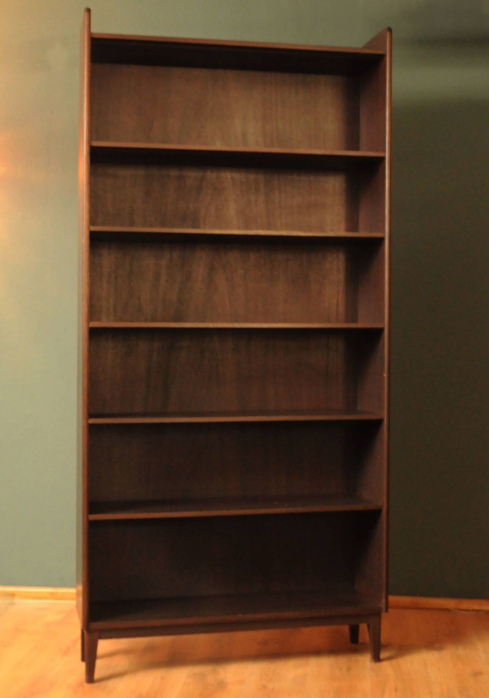 A majestic Danish walnut bookcase