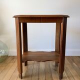 Wooden console table art deco 40s