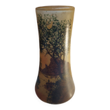 Legras vase lake decoration