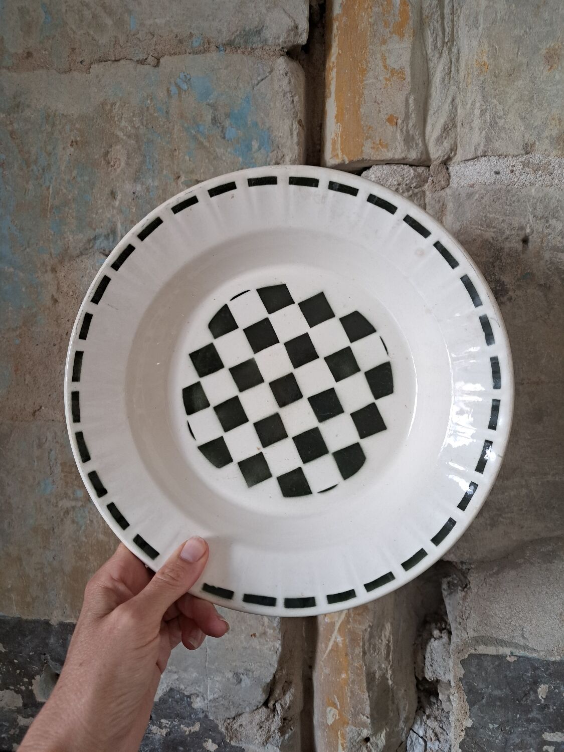Hollow dish Édouard Charbonnier Faïenceries de Salins les bains
