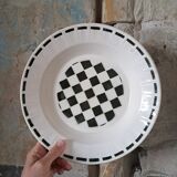 Plat creux Édouard Charbonnier Faïenceries de Salins les bains
