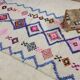 Handmade Moroccan Berber rug 253 X 143 CM