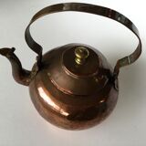 Vintage copper theière