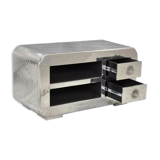 Aviator tv cabinet vintage storage display cases