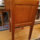 Oak bedside