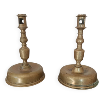 Bougeoirs en bronze