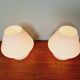 Pair of Murano glass mushroom lamps, 1970s-80s