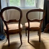 Fauteuils et chaises style Louis-Philippe