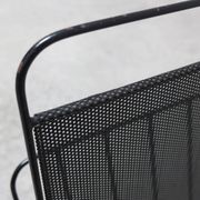 Rare magazine holder by Mathieu Matégot for Artimeta, 1950s