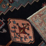Persian rug handwoven wool 87x270cm